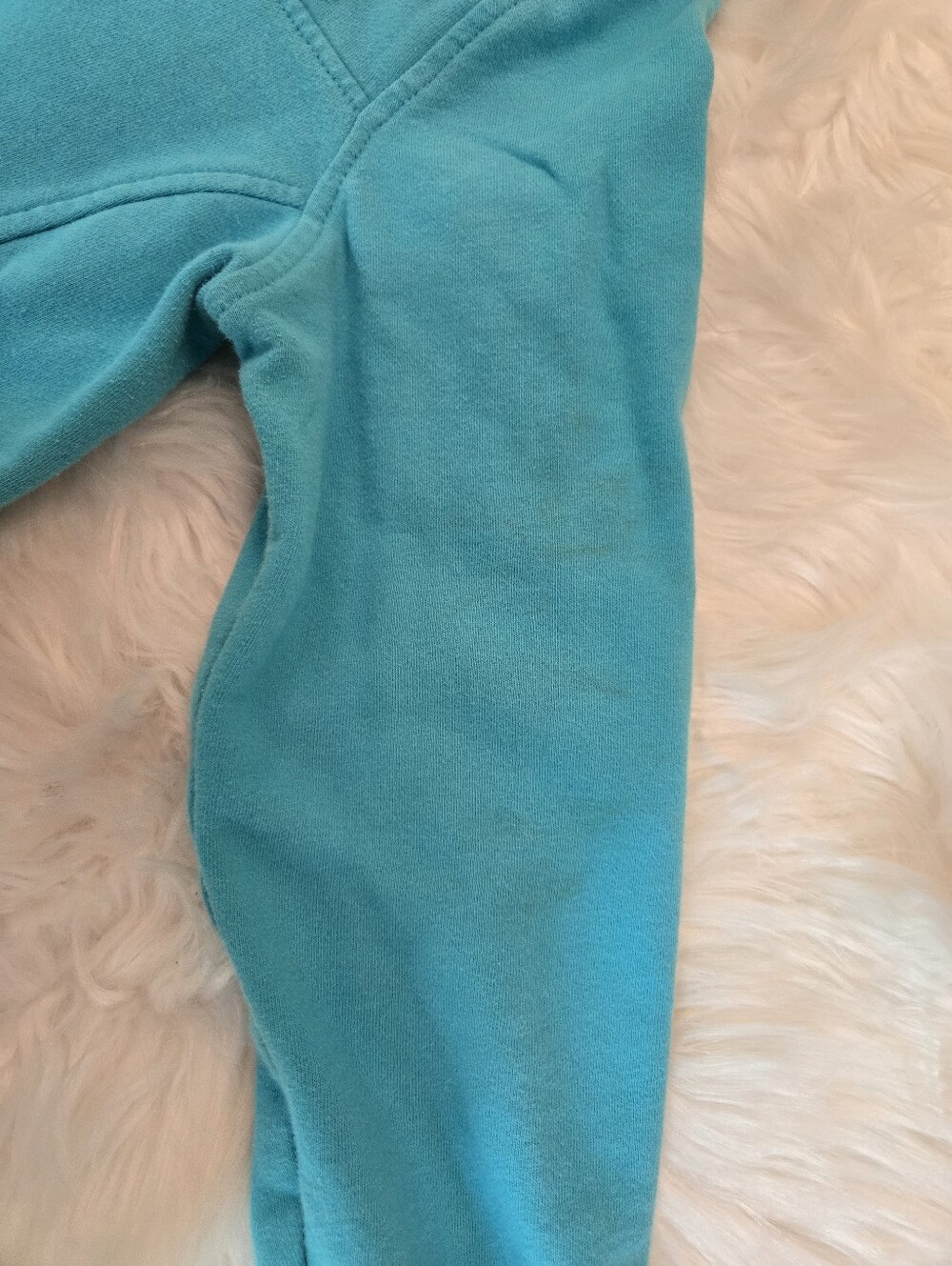 Vineyard Vines Womens XS Teal Pullover with Hot Pink Shoulder Panels - Picture 5 of 5